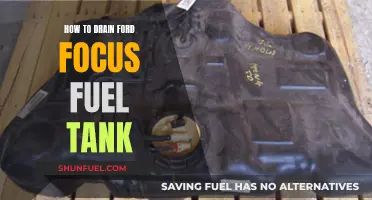 Draining the Ford Focus Fuel Tank: Step-by-Step Guide