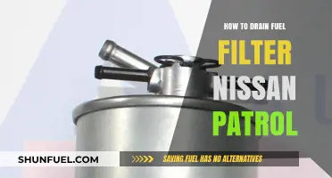 Draining Fuel Filter on Nissan Patrol: Step-by-Step Guide