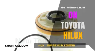 Draining Fuel Filter: Toyota Hilux Guide