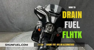 Efficient Fuel Drainage Guide for Harley-Davidson FLHTK Models