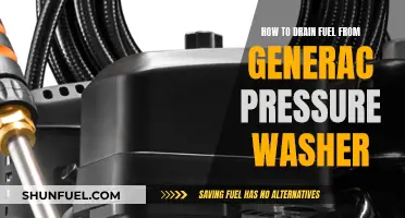 Draining Fuel from Your Generac Pressure Washer: Step-by-Step Guide