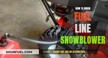 Draining Fuel Lines: Snowblower Maintenance 101