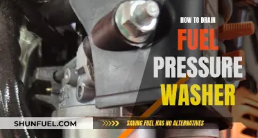 Draining Your Fuel Pressure Washer: A Step-by-Step Guide