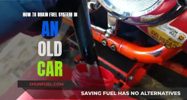 Draining Fuel System in Old Cars: Step-by-Step Guide