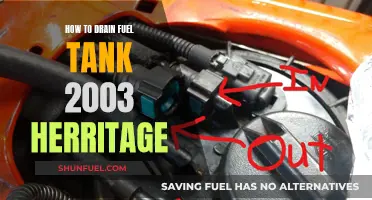 Draining the 2003 Heritage Fuel Tank: Step-by-Step Guide