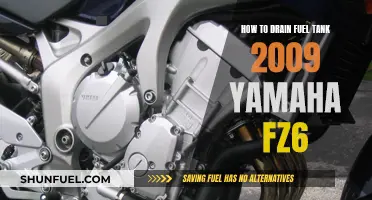Draining the Yamaha FZ6's Fuel Tank: Step-by-Step Guide