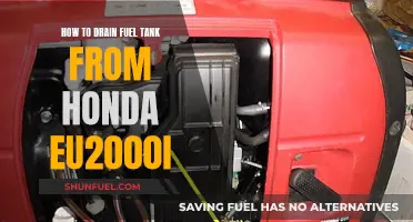 Draining the Honda EU2000i Fuel Tank: Step-by-Step Guide