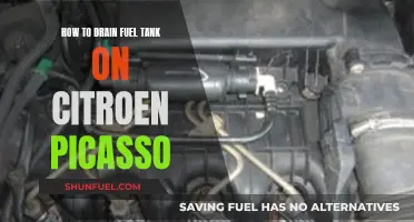 Draining the Fuel Tank of a Citroen Picasso: Step-by-Step Guide