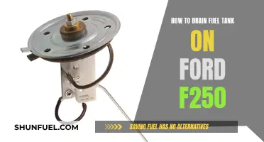 Draining Your Ford F250's Fuel Tank: Step-by-Step Guide