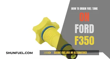 Draining the Fuel Tank on a Ford F350: Step-by-Step Guide