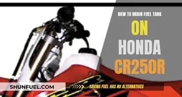 Draining the Honda CR250R Fuel Tank: Step-by-Step Guide