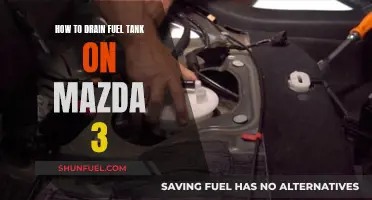 Draining Your Mazda 3 Fuel Tank: Step-by-Step Guide