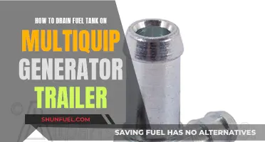 Draining Multiquip Generator Trailer Fuel Tank: A Step-by-Step Guide