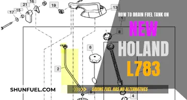 Draining Fuel Tank of New Holland L783: Step-by-Step Guide