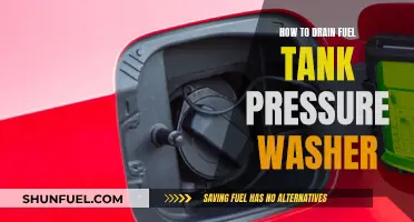 Draining Your Pressure Washer's Fuel Tank: A Step-by-Step Guide