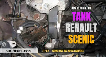 Draining Renault Scenic Fuel Tank: Step-by-Step Guide