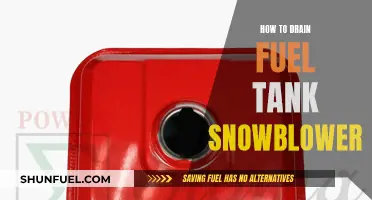Draining Your Snowblower's Fuel Tank: Step-by-Step Guide