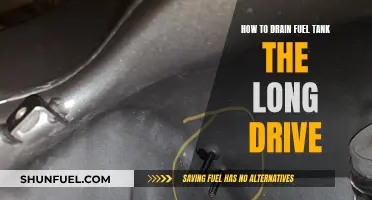 Draining Fuel Tank Before Long Drive: A Step-by-Step Guide