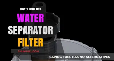 Draining Fuel Water Separator Filters: Step-by-Step Guide