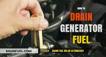 Safely Draining Your Generator Fuel: A Step-by-Step Maintenance Guide