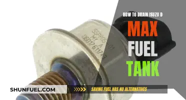 Draining the Isuzu D-Max Fuel Tank: Step-by-Step Guide