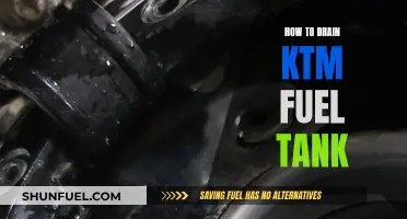 Draining KTM Fuel Tank: Step-by-Step Guide