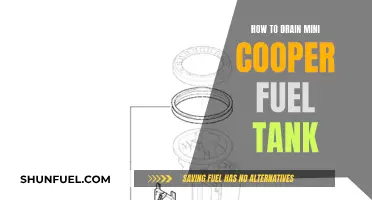 Draining Your Mini Cooper's Fuel Tank: A Step-by-Step Guide