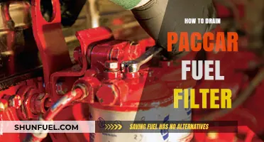 Draining the Paccar Fuel Filter: Step-by-Step Guide