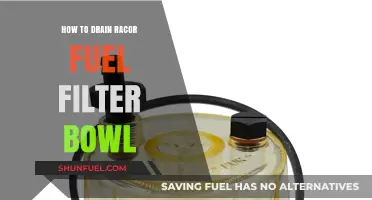 Draining Racor Fuel Filter Bowl: Step-by-Step Guide