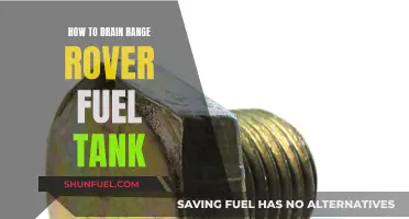 Draining Your Range Rover's Fuel Tank: Step-by-Step Guide