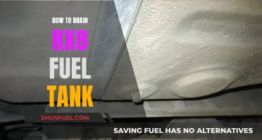 Draining the RX8 Fuel Tank: Step-by-Step Guide