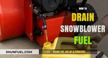 Safely Draining Snowblower Fuel: A Step-by-Step Guide for Winter Maintenance