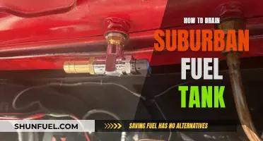 Draining Your Suburban Fuel Tank: A Step-by-Step Guide
