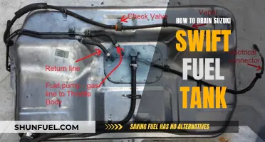 Draining the Suzuki Swift Fuel Tank: Step-by-Step Guide