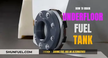 Draining Underfloor Fuel Tanks: A Step-by-Step Guide