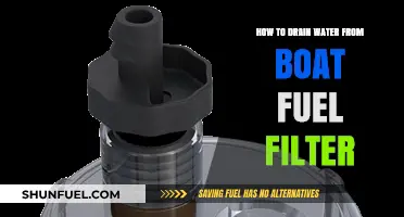Draining Water from Your Boat Fuel Filter: A Step-by-Step Guide
