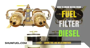 Draining Water from Your Diesel Fuel Filter: A Step-by-Step Guide