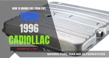 Draining Fuel Tank in a 1996 Cadillac: Step-by-Step Guide