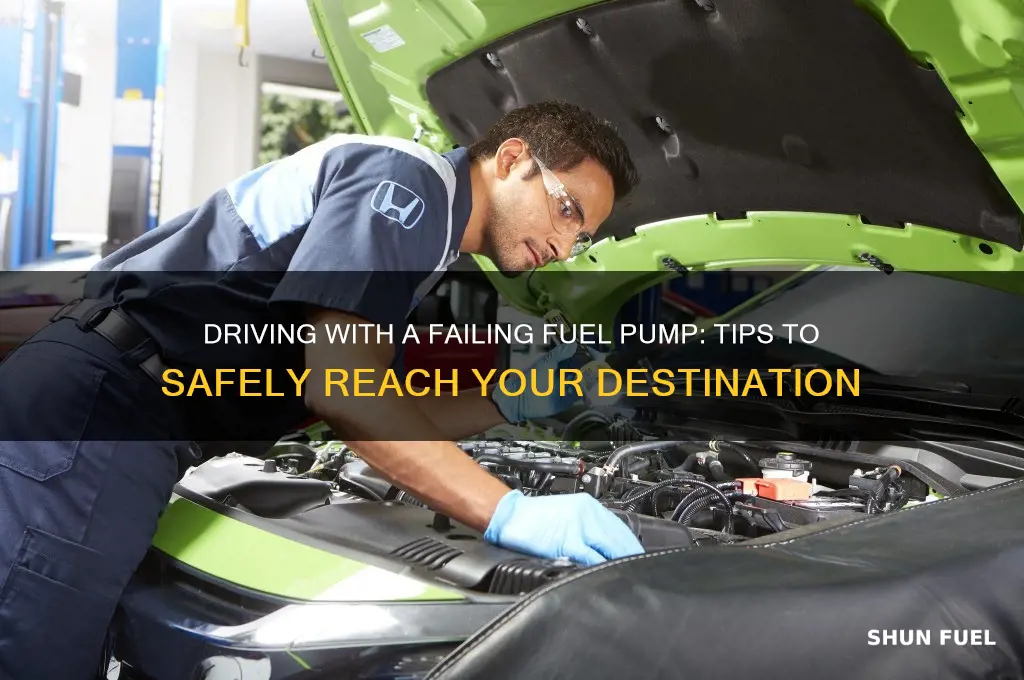 how to drive a car with a bad fuel pump