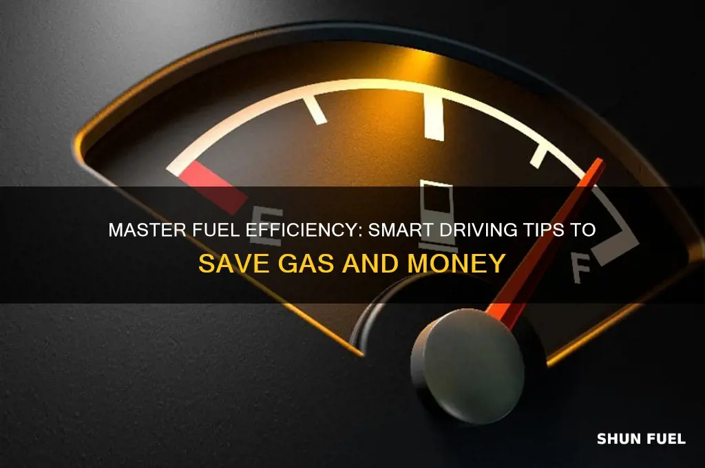 how to drive efficiently fuel