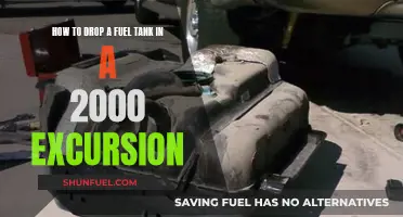Excursion Fuel Tank Removal: Step-by-Step Guide