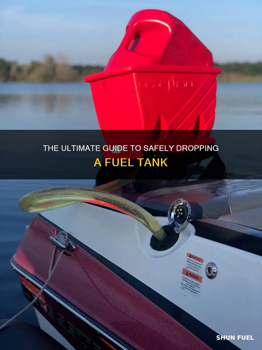 how to drop a fuel tank