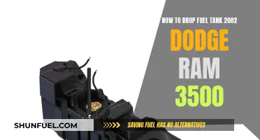 Dodge Ram 3500 Fuel Tank Removal Guide