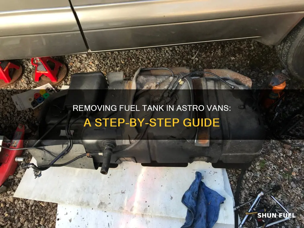 how to drop fuel tank 2004 astro van