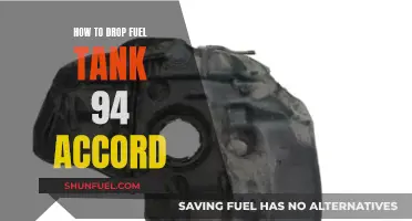 Removing the Fuel Tank in a 94 Accord: A Step-by-Step Guide