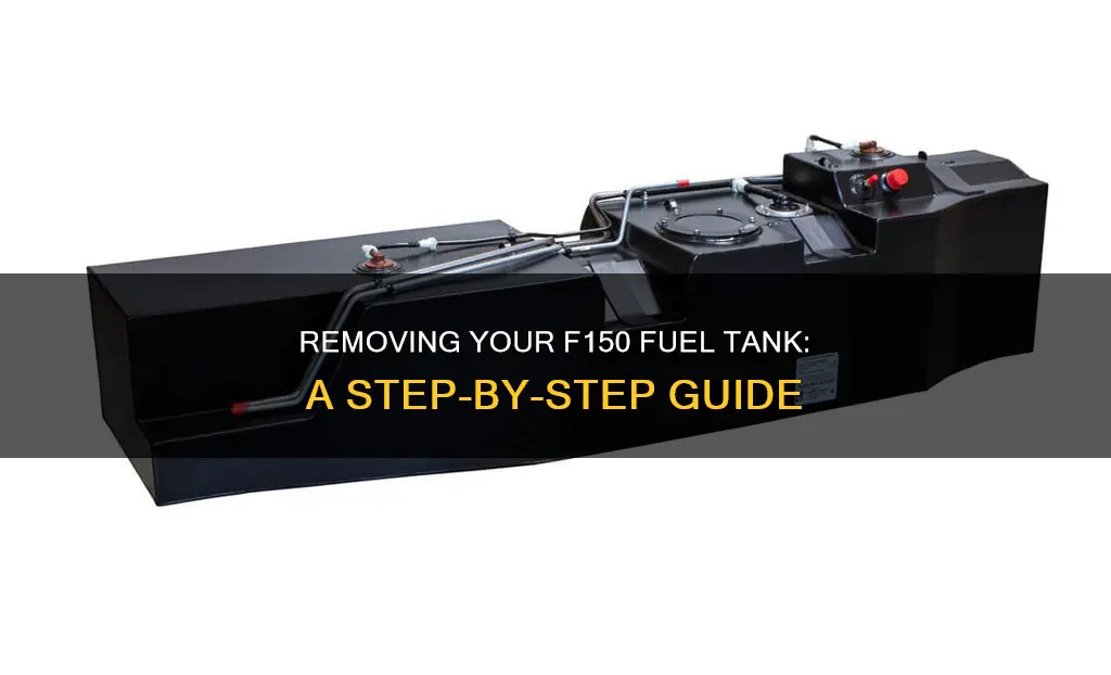 how to drop fuel tank f150