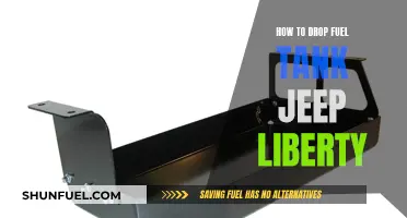 Dropping Fuel Tank in Jeep Liberty: Step-by-Step Guide