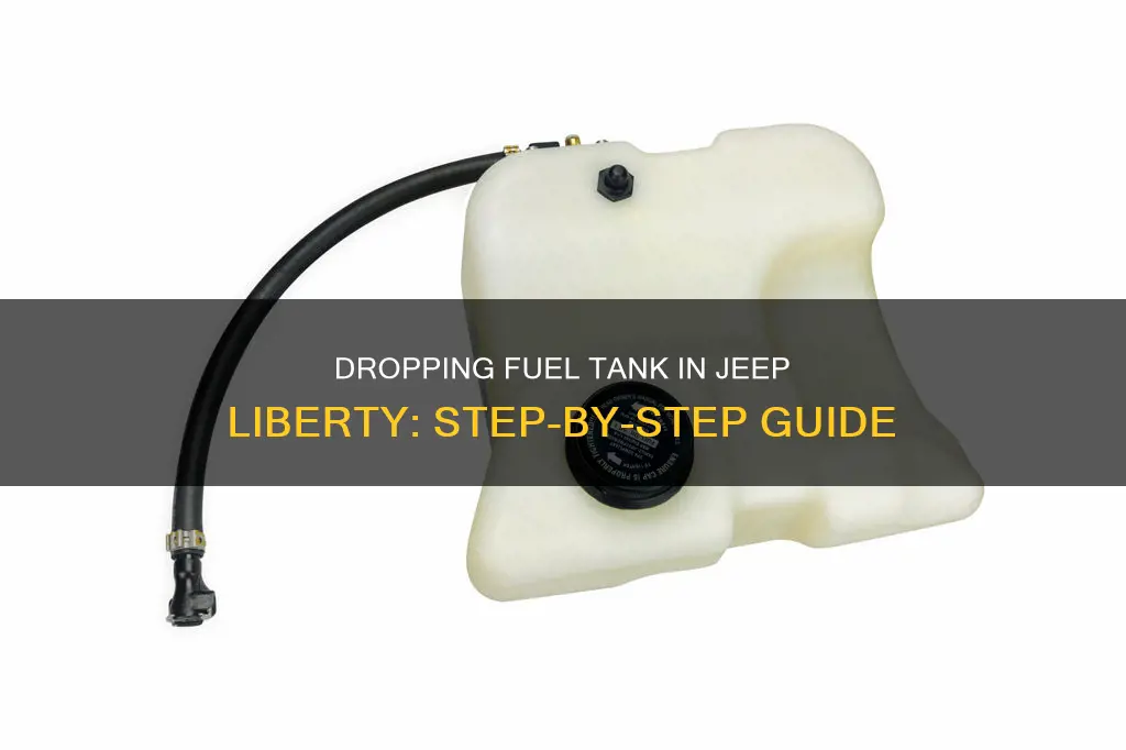 how to drop fuel tank jeep liberty