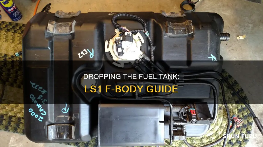 how to drop fuel tank ls1 fbody