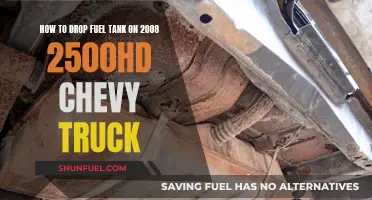 Quickly Dropping Your Chevy Truck's Fuel Tank